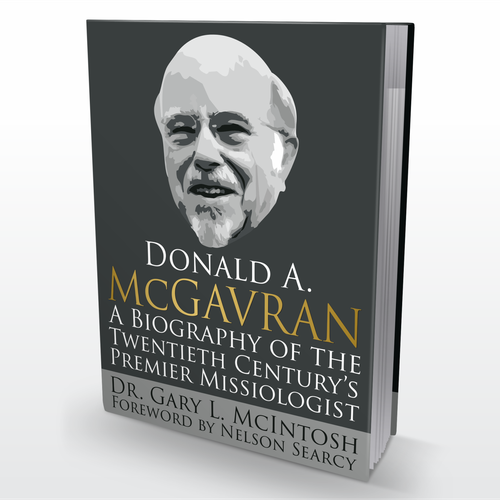 Create a compelling book cover design for an academic biography for Christian pastors and students Design by Arbëresh®