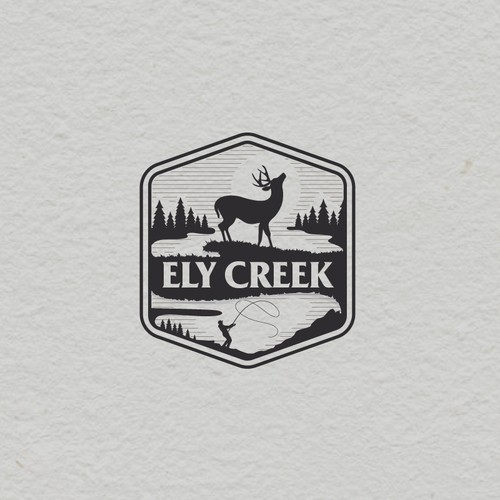 Hunting lodge Logo Design by Emmanual