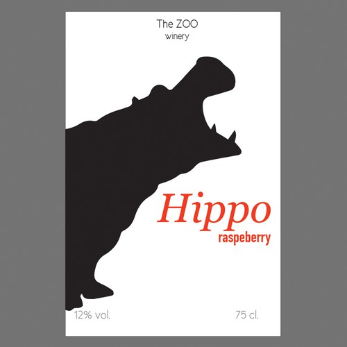 Create a Zoo Theme wine label Design by masb