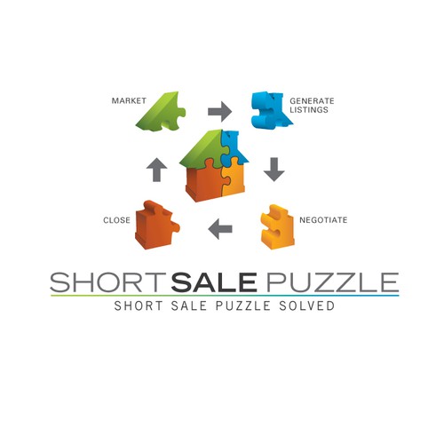 New logo wanted for Short Sale puzzle Design por bpidala
