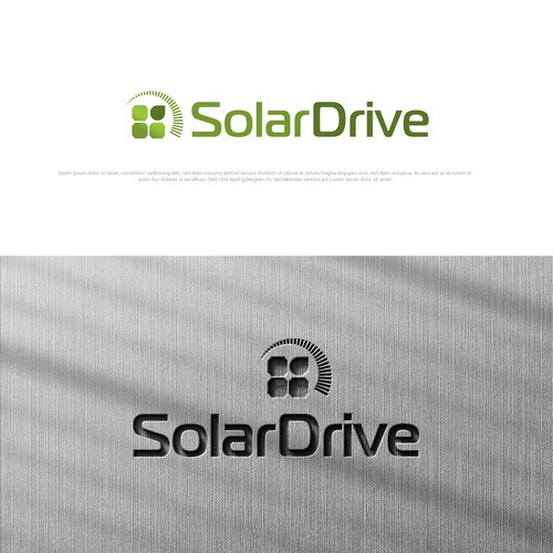 Logo design for new CRM, SolarDrive Design by Aj-Design-Tree