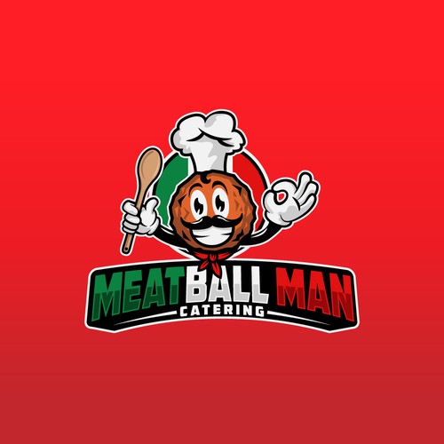 Meatball Man Logo Design Contest 99designs