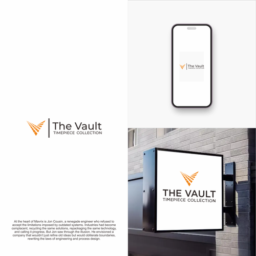 The Vault | Timepiece Collection Logo Contest Design by Alvaro20