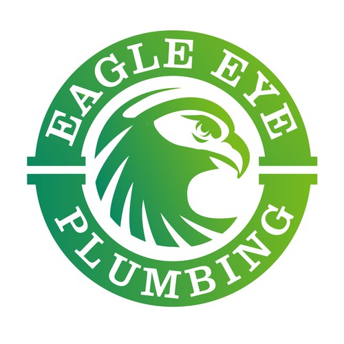 Eye catching and very marketable logo for plumbing company. The company name is Eagle Eye Plumbing Design by Anirban Giri