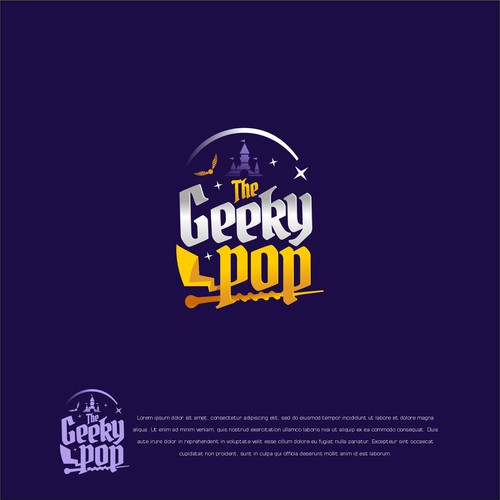 create a modern logo for a geek site Design von GraphCulture⭐