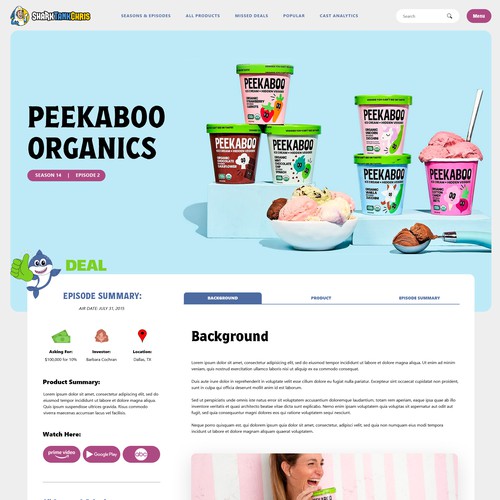 Web page design contest entry by Beryl O.