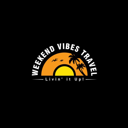 Design a Travel Logo for Weekend Vibes Travel Design by Pragiee