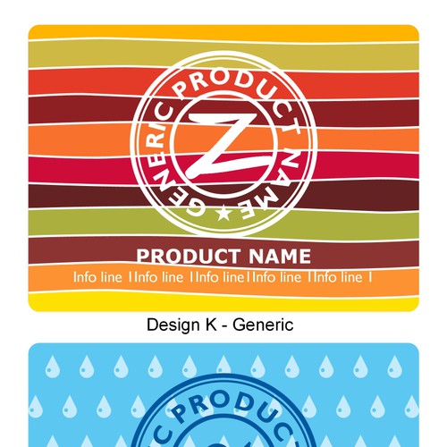 Create product label templates for Avery Diseño de BidHawk