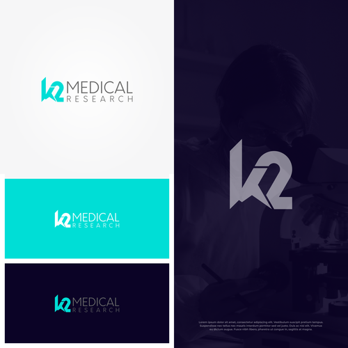 K2 Medical Research - Finding Cures for the Most Devastating Diseases in the World. Design by A B I G A I L™