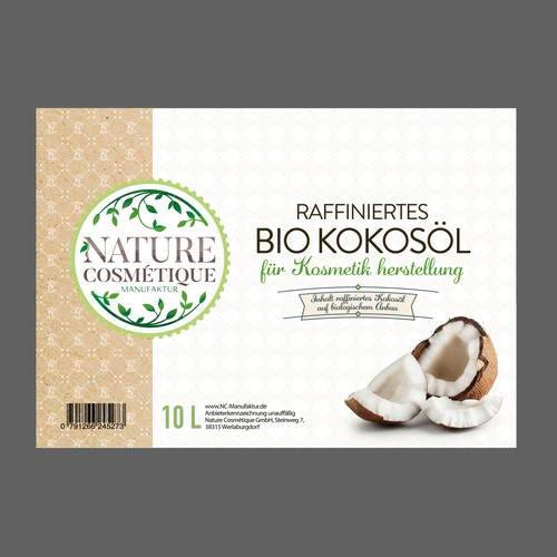 Product label contest entry by B i a