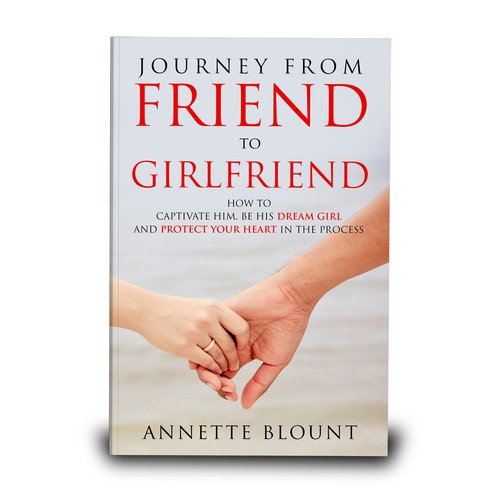 Design a book cover that is fun and playful to help single women experience love beyond friendship Design by TopHills