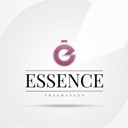 PERFUME Stores LOGO - Fragrances Outlet - ESSENCE Fragrances Design by HeRah