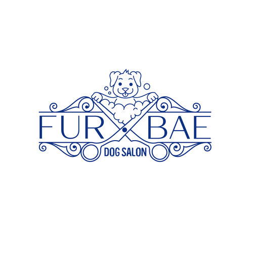 Design a logo/branding for Fur-Bae (slogan: Before Anything Else) luxury dog wellness/lifestyle biz Design by Luc99