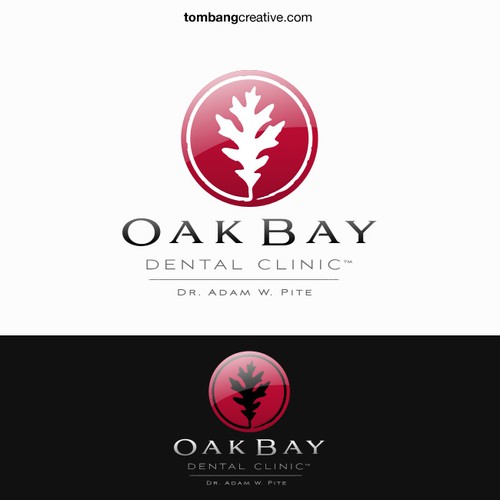 NO CHEESY SMILING TOOTH LOGOS DENTIST in OAK BAY, BC CANADA Logo