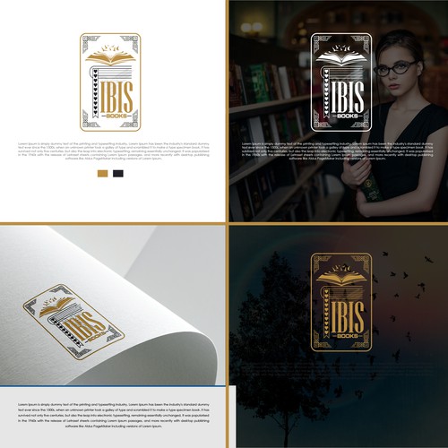 Looking for eye-catching logo for new independent book publisher. Design by multigraphicz™