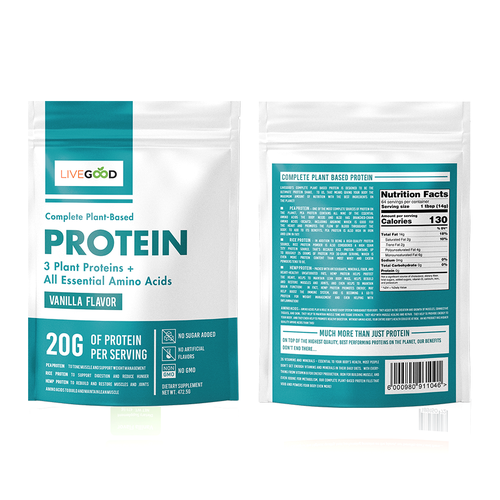 ***GUARANTEED PRIZE*** - LABEL DESIGN for Protein Powder -*****NEW***** Design by Pice Wilf