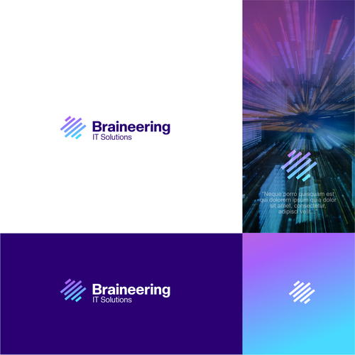 Design a logo for intelligent, fast and agile worldwide tech company Design by toometo