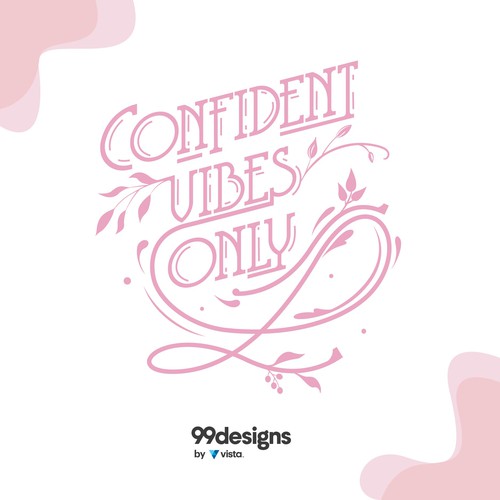 Typographic illustration to inspire and empower women Design por Leka Waves