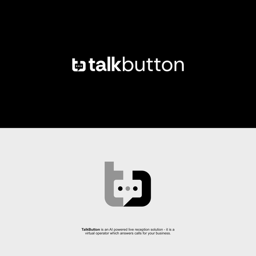 TalkButton - the AI Live Receptionist Has an Identity Crisis :) Design von Ori — Branding