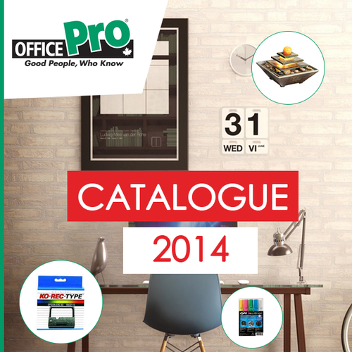 Èlom AkabaさんのCreate a winning 2014 Cover for an Office Supply Catalogue, WE HAVE UPGRADED デザイン