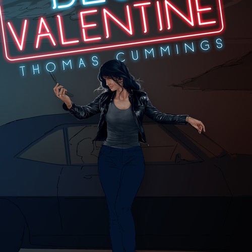 Thriller needs a gripping, neonoir book cover Book cover contest