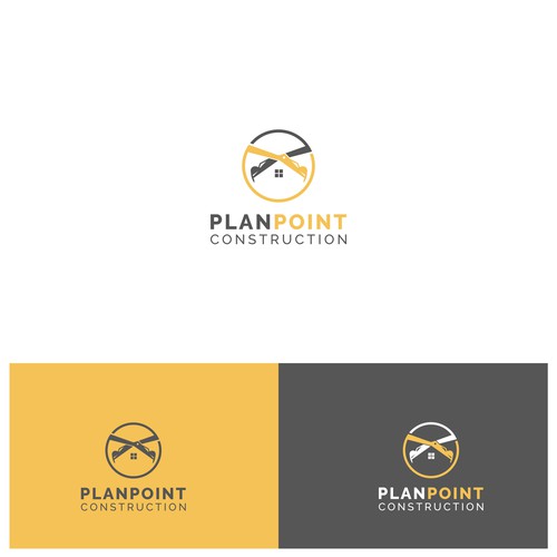 PlanPoint Construction Logo Needs A Remodel Design by Ezz™