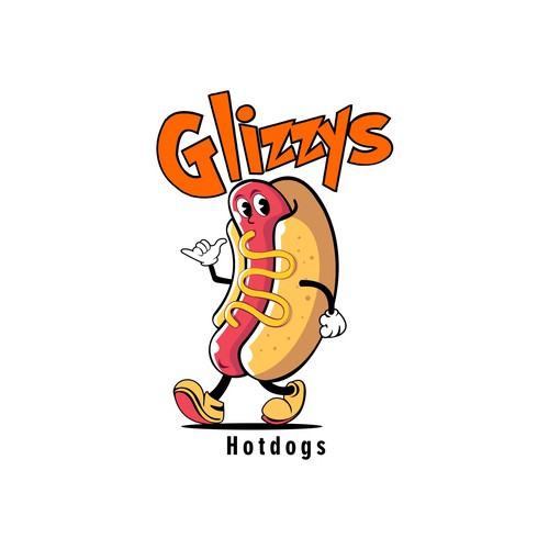 Glizzys Hotdogs Design by Rav Astra