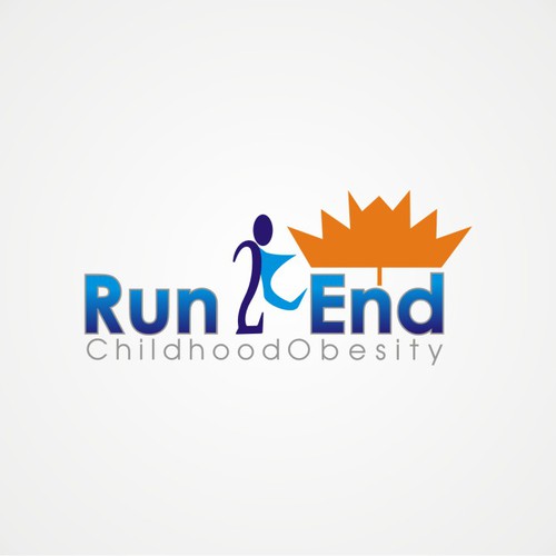 Run 2 End : Childhood Obesity needs a new logo Design por abdil9