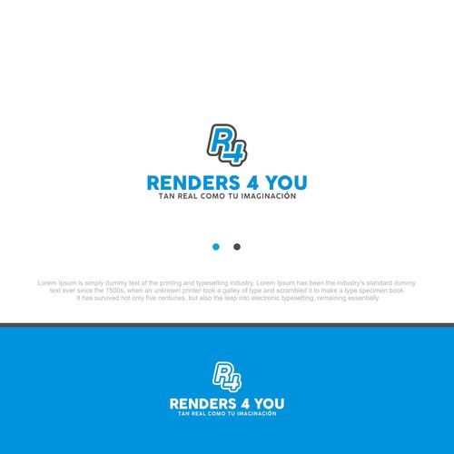 Logo for render business Design by G-ONE™