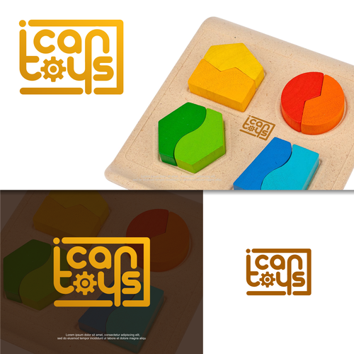 Design a toy logo for wooden interactive toys Design by Aurévo™