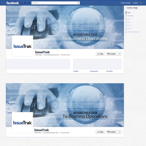 New Facebook Cover Image Needed For Issuetrak Banner Ad Contest
