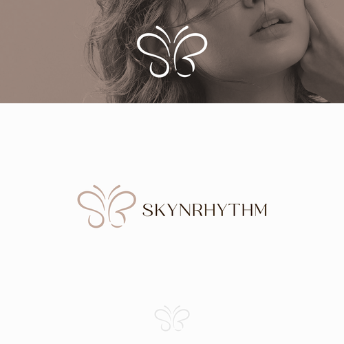 Design a minimal,calming,gentle logo for skin care. Design by Andy-Z