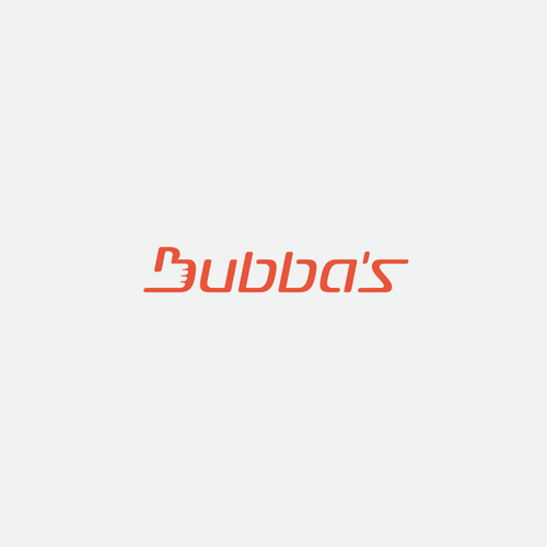 Logo design for "Bubba's" Réalisé par Lazar Bogicevic