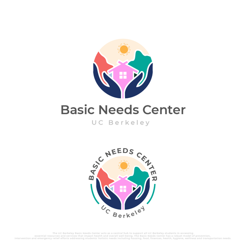 Design a dynamic logo for a transformative center addressing basic needs of college students Design by ObahOlah✅