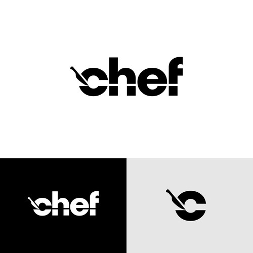 "CHEF": Food & Cooking Social Media Logo Design by Yantoagri