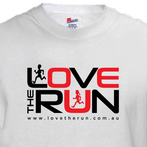 Love the Run needs a new t-shirt design Réalisé par miehell