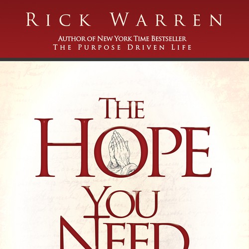Design Rick Warren's New Book Cover Design by SoLoMAN