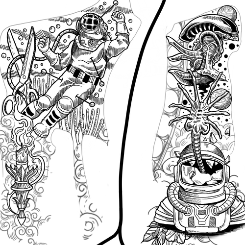 Tattoo contest entry by DesignDream.