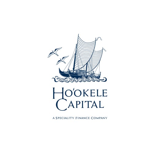 Design a modern, refined, sophisticated, luxurious, Hawaiian-style logo Design by d△design