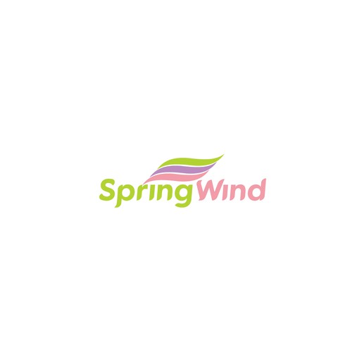 Design di Spring Wind Logo di Sunny Pea