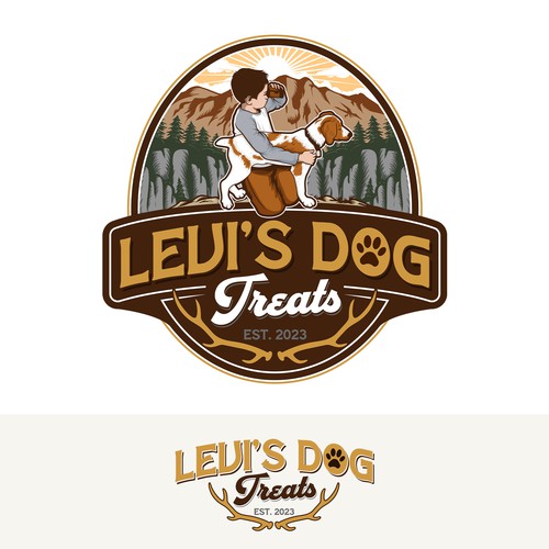 Design a logo for a freeze dried food Dog company! Design by Husn Art