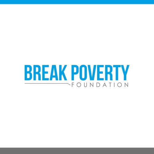 "Créer un logo élégant et fort pour une Fondation engagée dans la lutte contre l'extrême pauvreté" winning Logo design