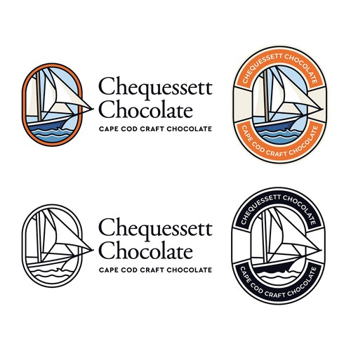 Design a sophisticated logo for a luxury craft chocolate company Design por yuhok