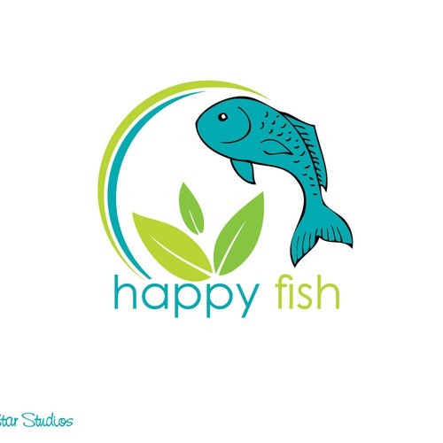 Happy Fish Aquaponics Logo Concours De Logo 99designs