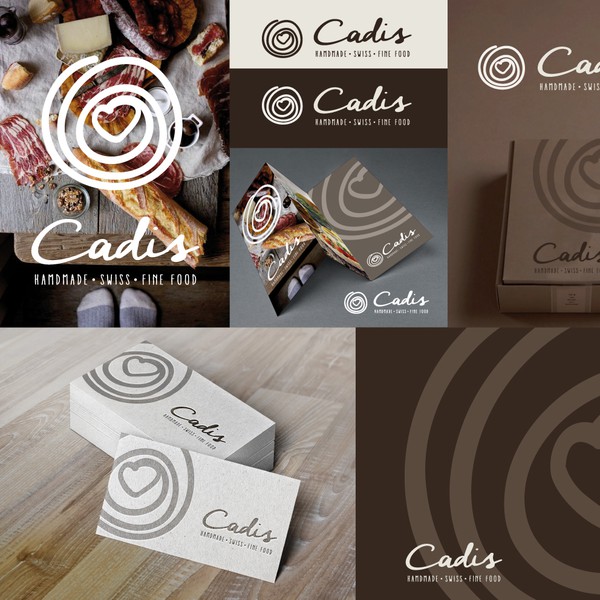 Create an iconic, premium and authentic logo for homemade swiss fine food