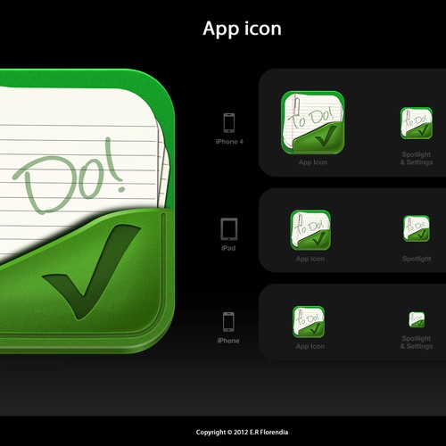New Application Icon for Productivity Software Design by Slidehack