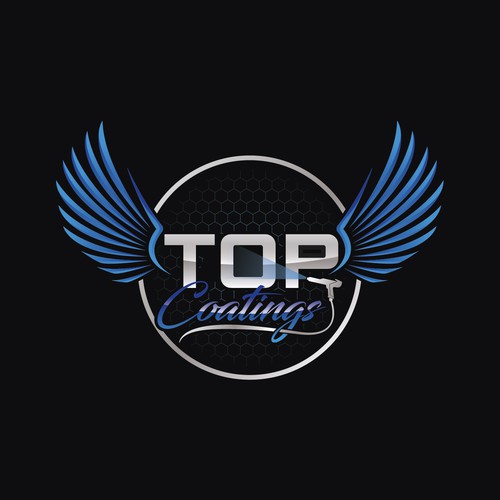 Logo for TOP Coatings Design by Lyna™