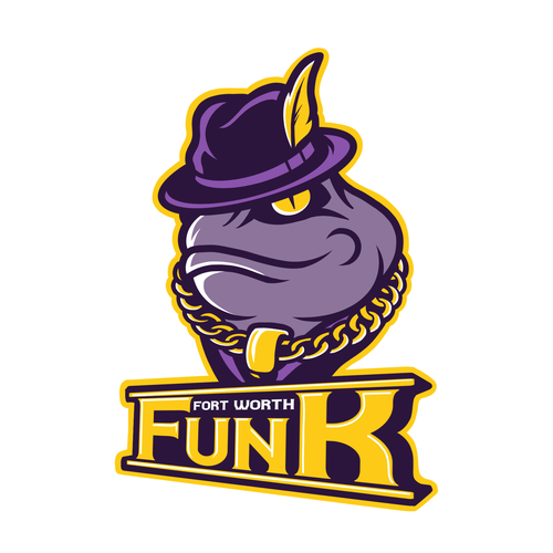 Basketball Logo for Team 'Fort Worth Funk' - Your Winning Logo Featured on Major Sports Network Design by WADEHEL