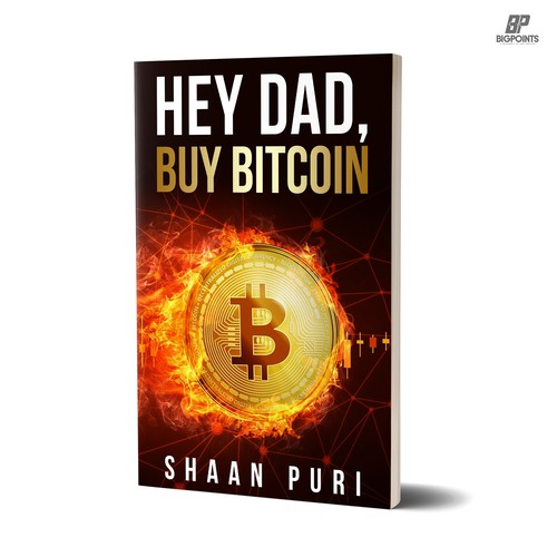 Bitcoin Book Cover Contest! Design by Bigpoints