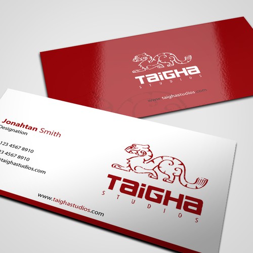 New business Card for Taigha Studios Design von conceptu
